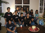 At Derek & Rowena de la Cruz home, Rancho Cucamonga, CA, December 31, 2005 (Pc310770)